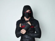 cyberpunk futuristic masks hero