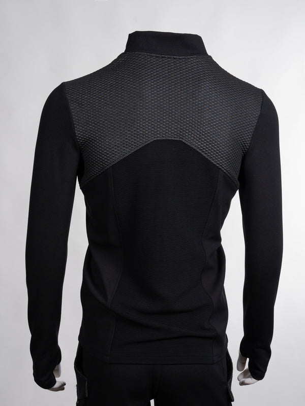 CNS Architectural Black Pullover