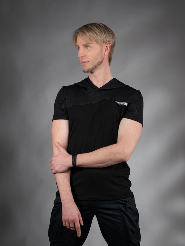 T-shirt à capuche pour homme MTS-9