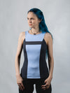 RA-78 Light blue sleeveless top