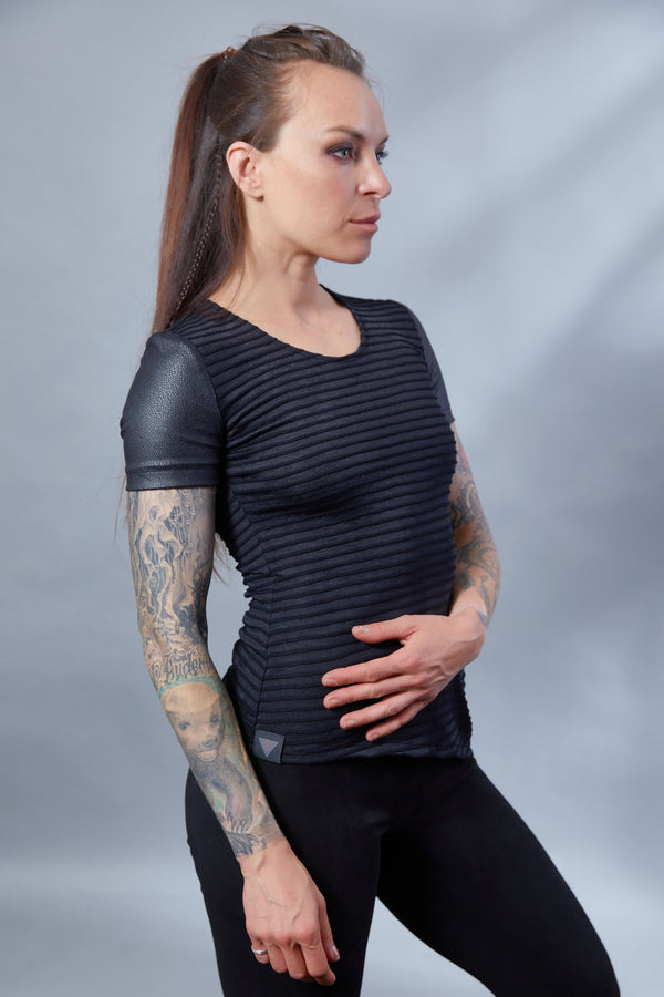 SN Women's shirt with asymmetrical hem