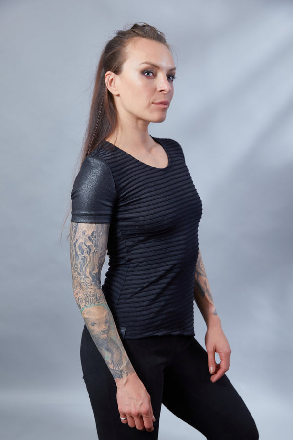 SN Women's shirt with asymmetrical hem