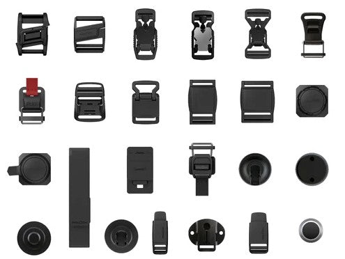 Fidlock magnetic buckles for Futuristic/Cyberpunk clothing