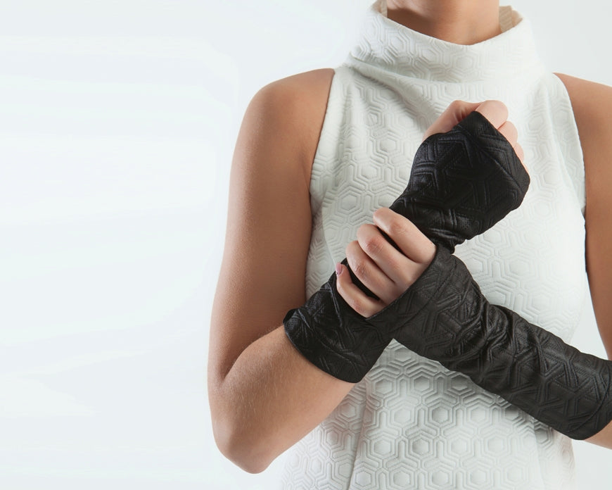 Textured fabrics as essence of futuristic fashion