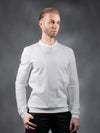 SP-00 White men's sweater