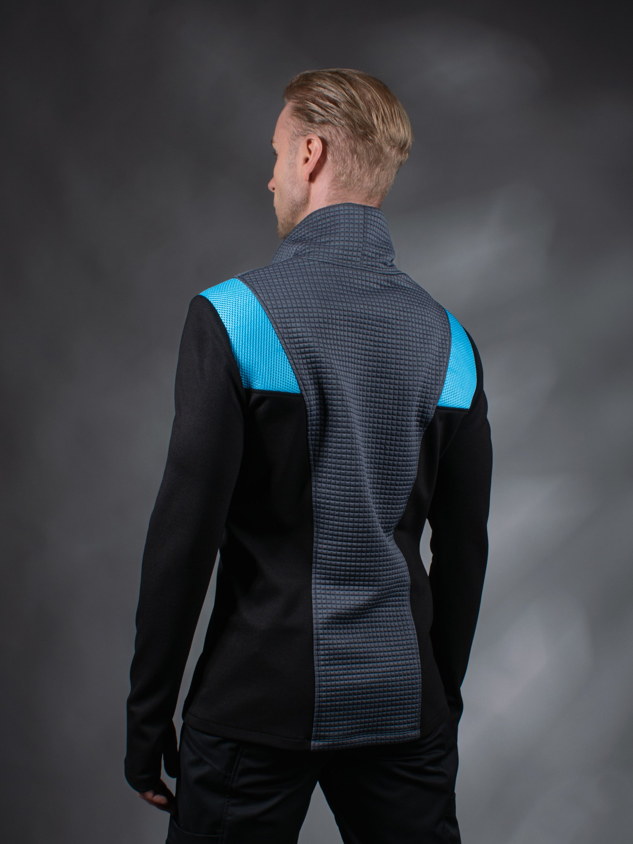 Pull cyberpunk gris CC2-8