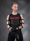 FG-EL Black elastic sleeve harness