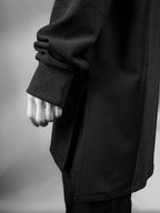 ILM-S Langärmliger schwarzer Pullover