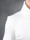 868-00 Futuristic white sweater