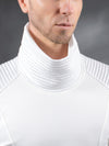 868-00 Futuristic white sweater