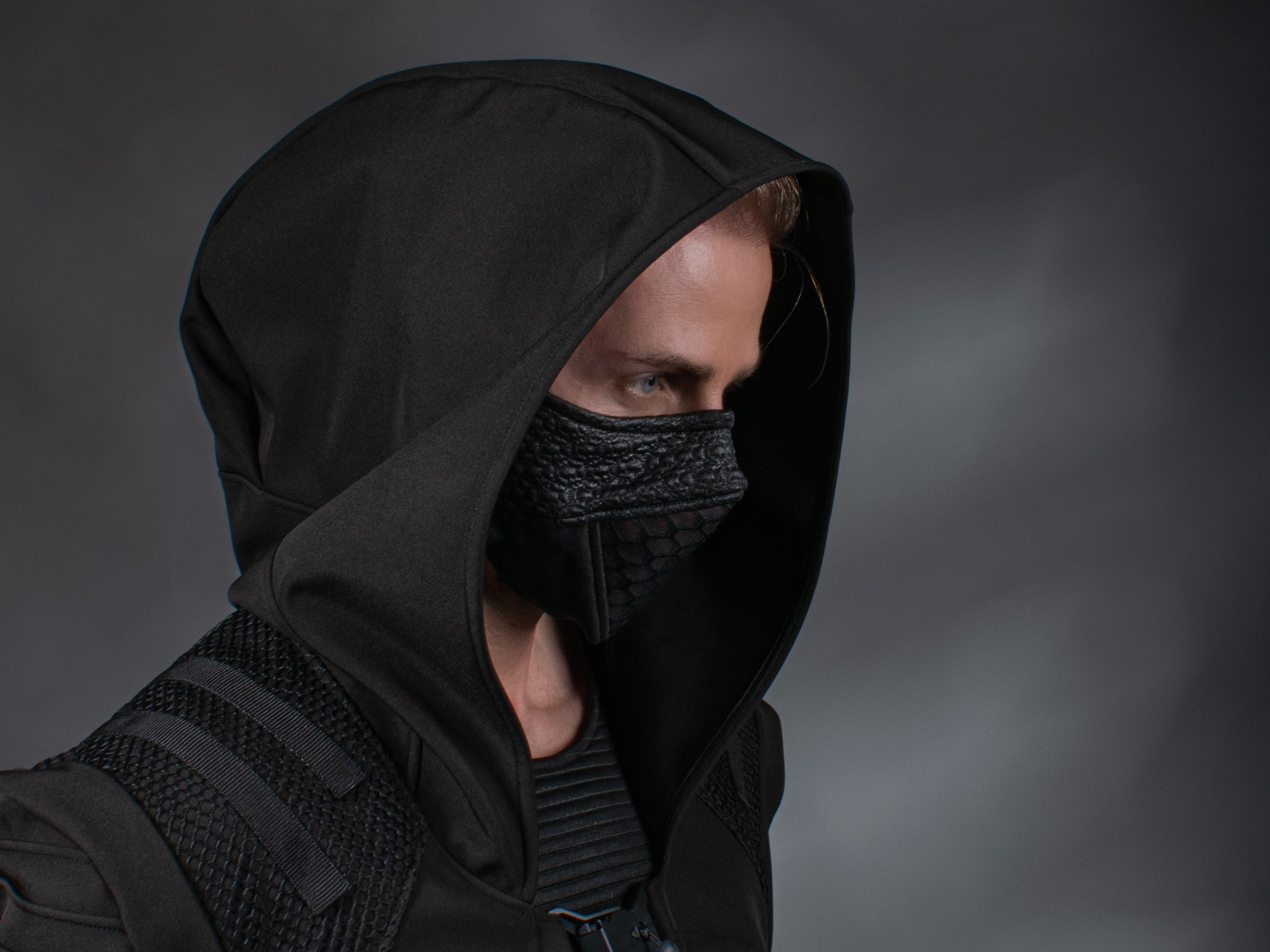 Masque facial noir MC-Q3