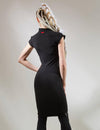 CD Black body-con dress