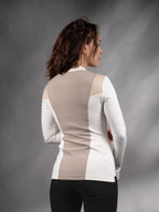 PT-CC1-05 Weißer/beiger Cyberpunk-Pullover