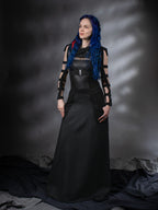 SK-P Q3 Maxi skirt with pockets