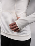 868-00 Weißer Sci-Fi-Pullover