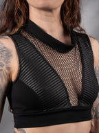 CP Black crop top