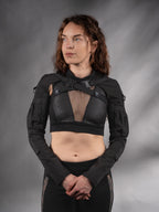 CP Black crop top