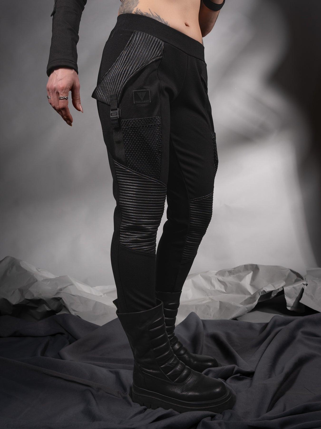 Gants De Texto Zolnar Cyberpunk Taille XS - Noir, Légers, Neuf Avec étiquettes