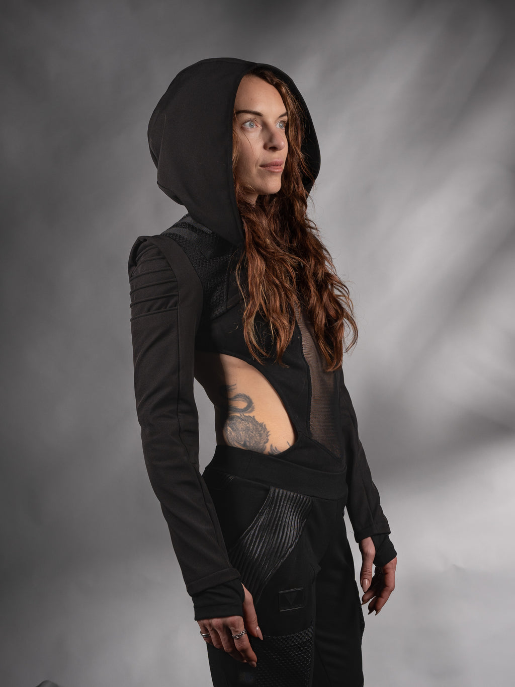 ASA Hooded shrug