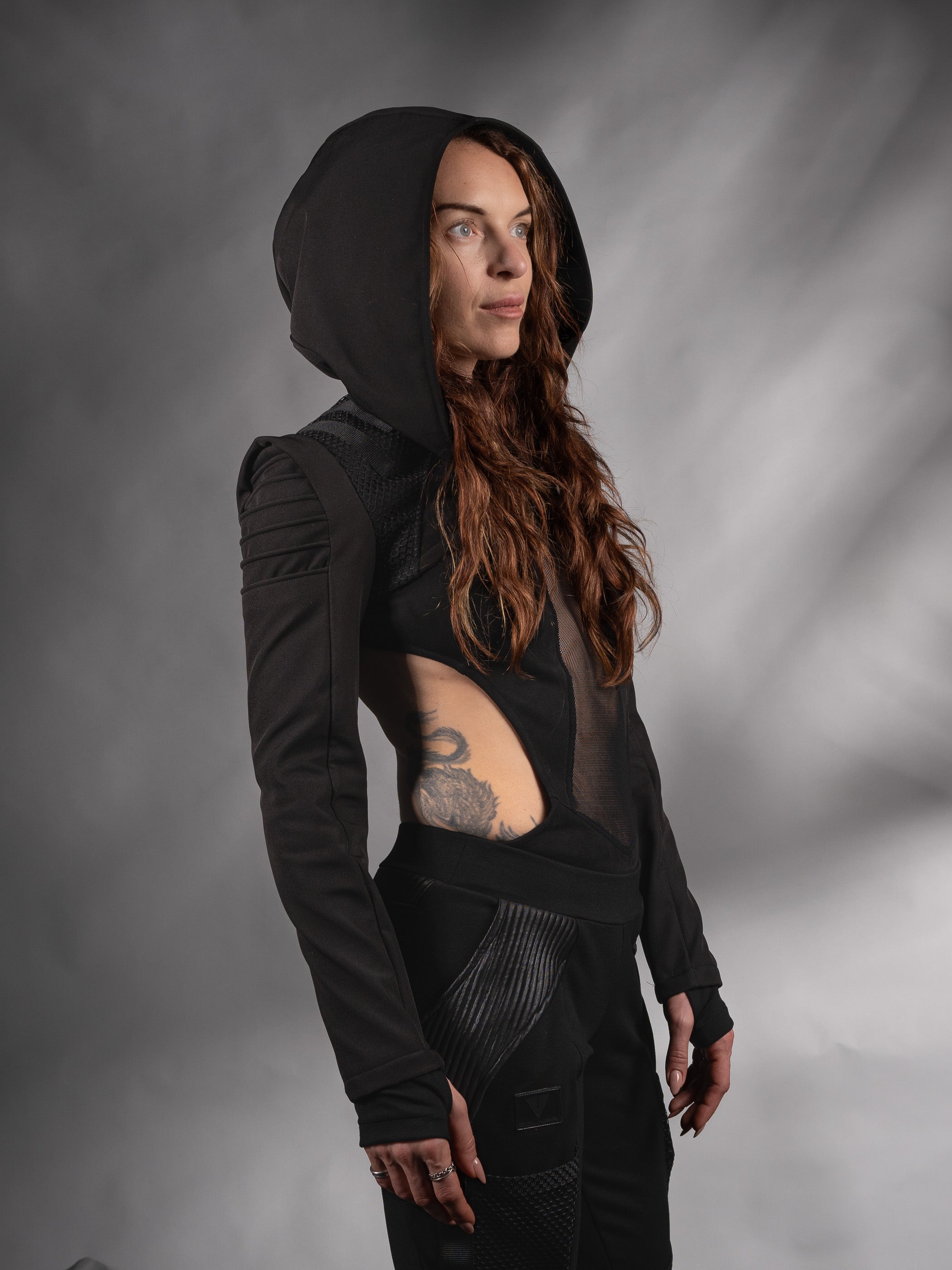 ASA Hooded shrug