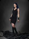 PT-902 DR-2 Black high-low dress, 36EU size