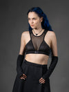 PT-902 CT-6 Black crop top, 36 EU size