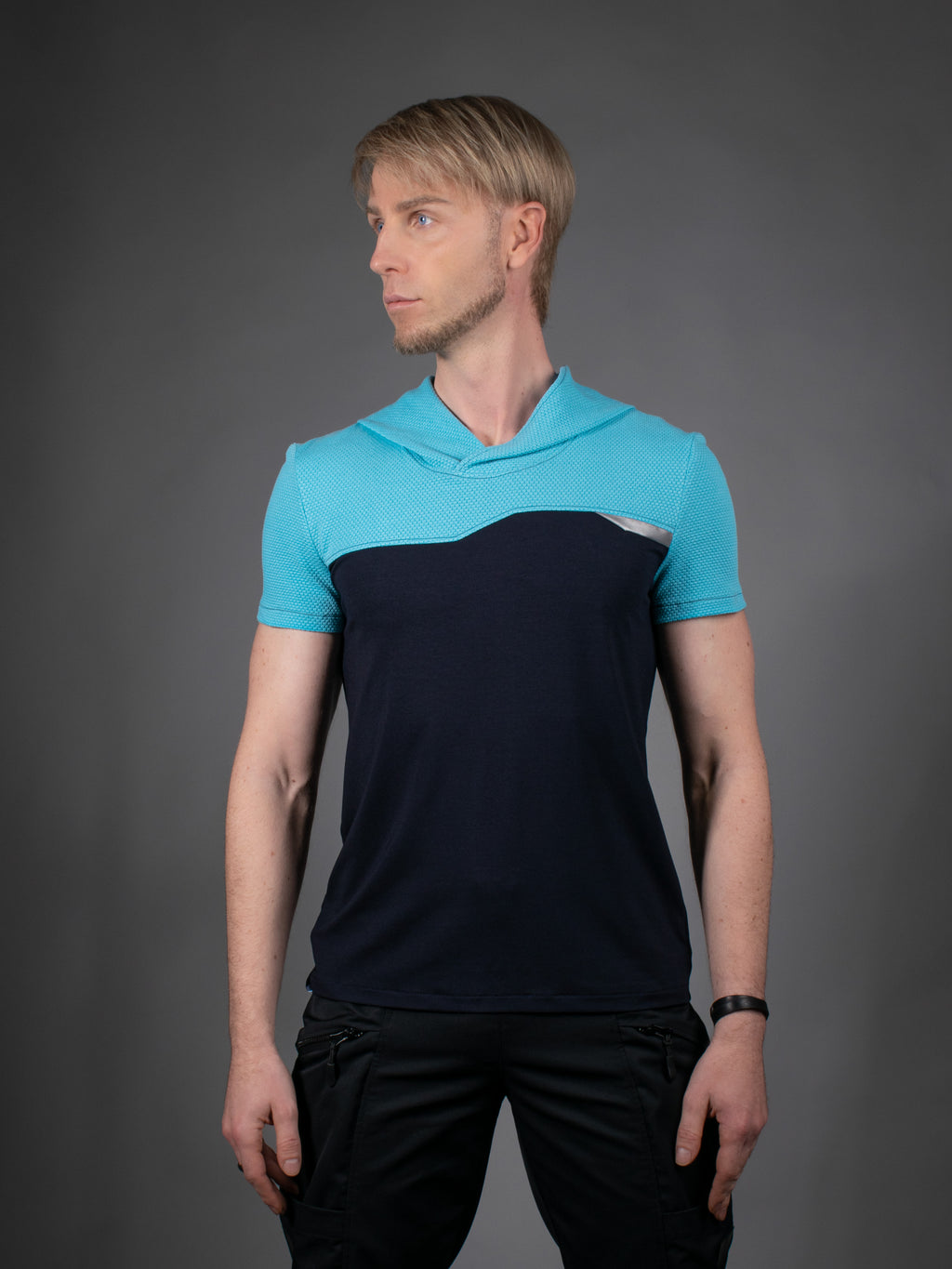 MTS-07 Blauer Hoodie