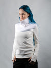 4PT-PR-08 36 White sweater with silver insert