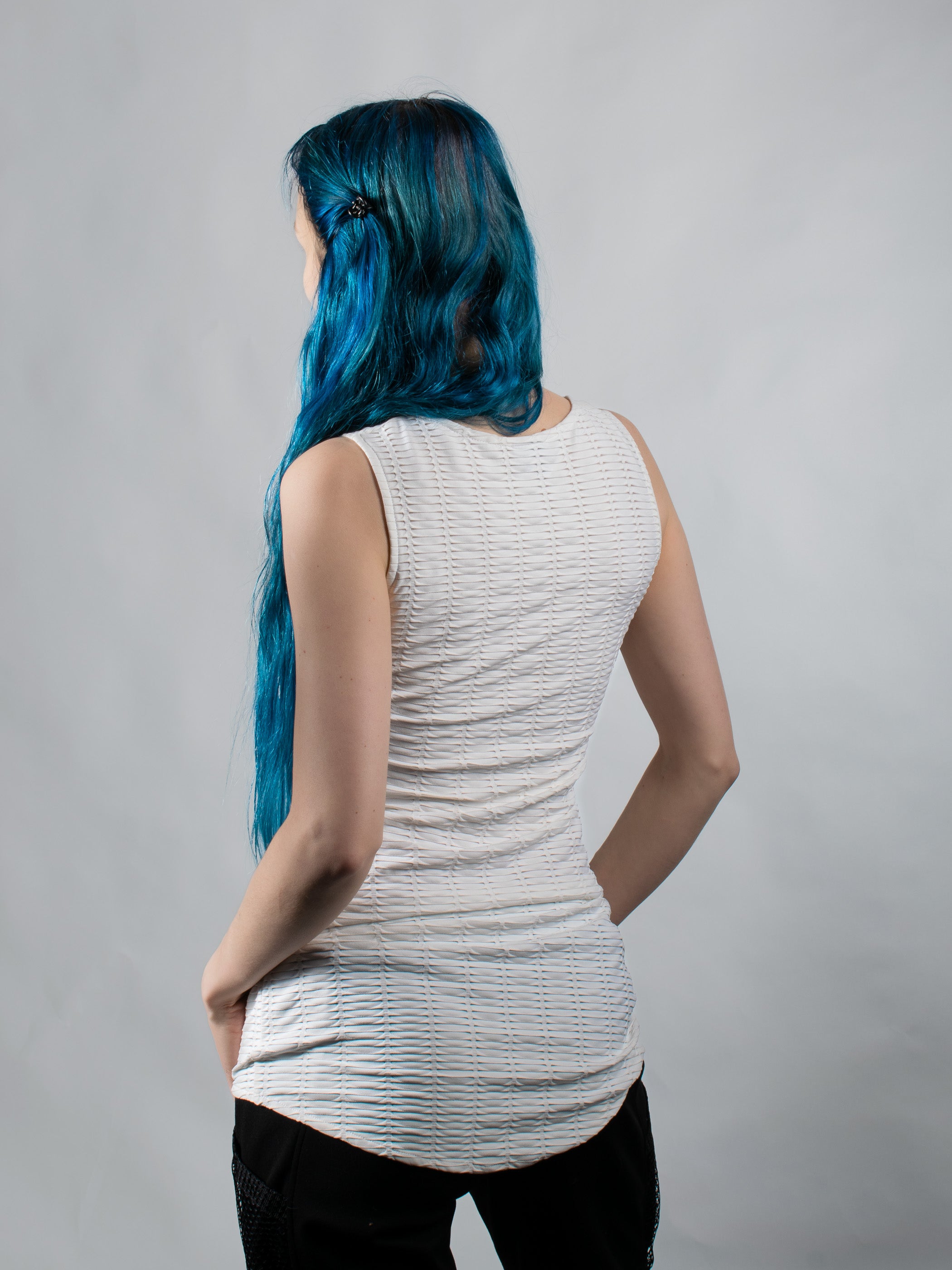 SE-00 Débardeur blanc sans manches