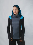 CC2-8 High collar sweater
