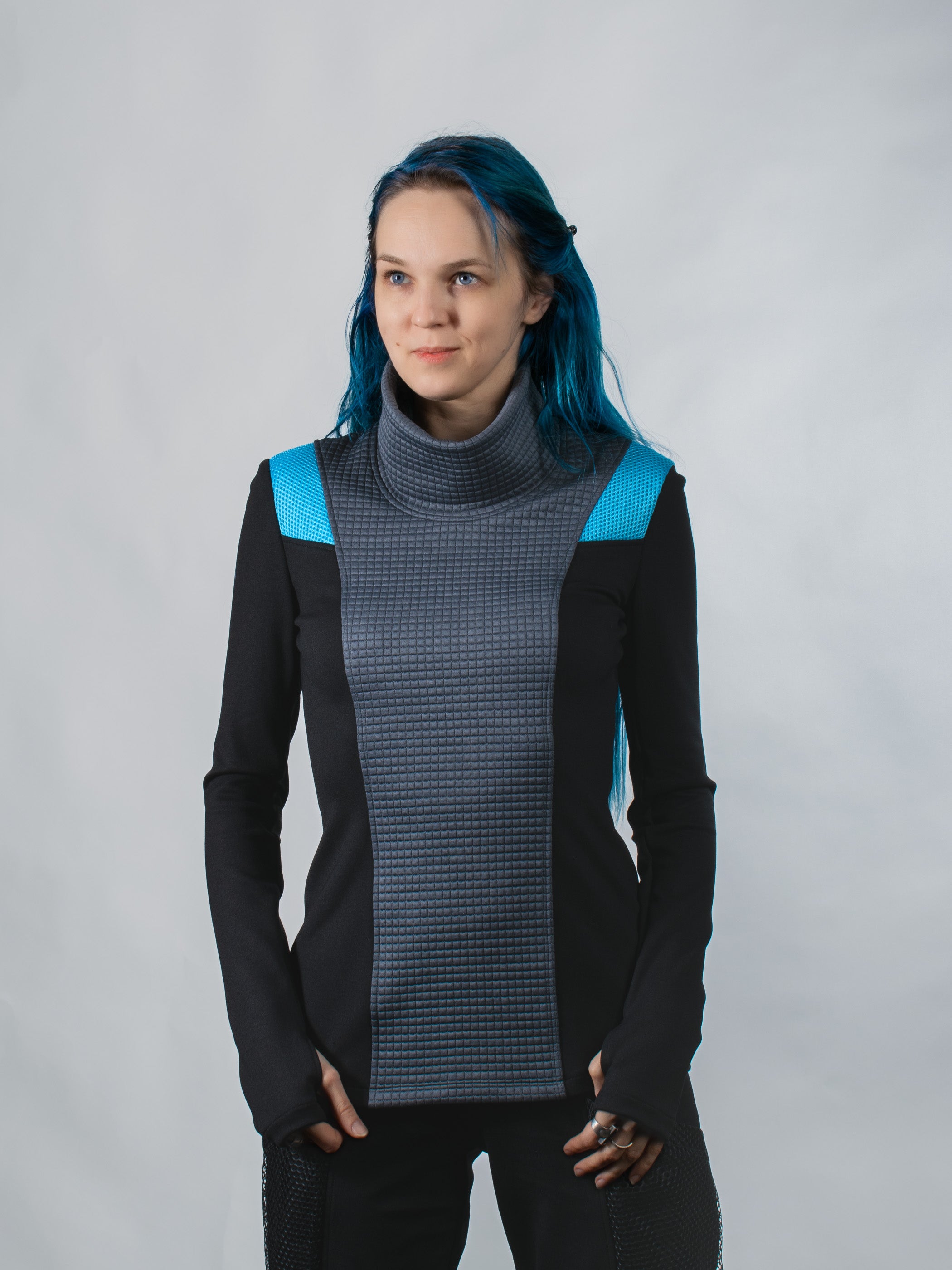 Pull à col montant CC2-8