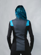 CC2-8 High collar sweater
