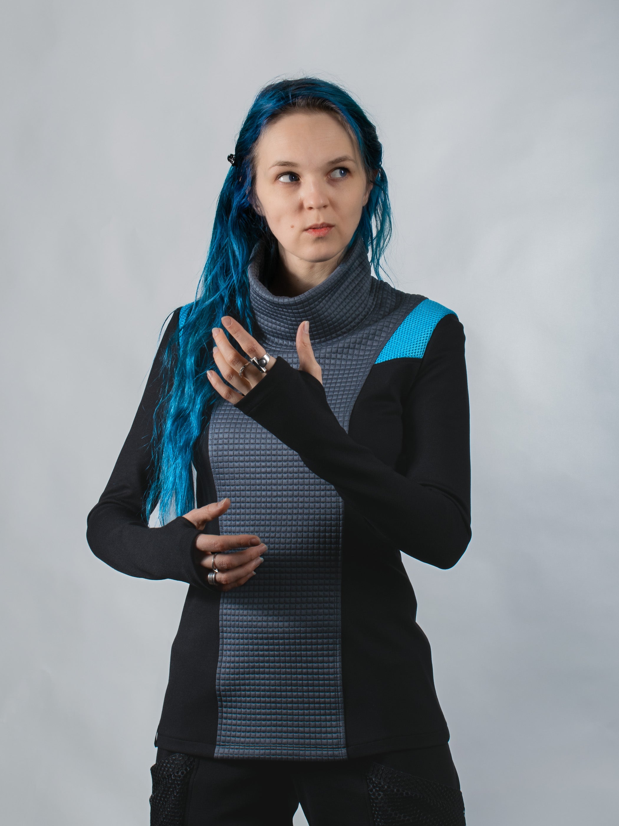 Pull à col montant CC2-8