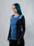 CC1-78 Blue cyberpunk sweater