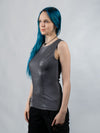 ST-L-8 Gray sleeveless top