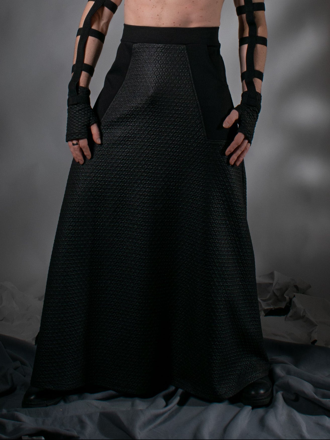 Jupe longue pour homme SK-P Q3 avec poches