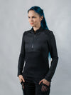 RR Q10 Black and red women's pullover