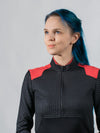 RR Q10 Black and red women's pullover