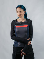 SH3 Q10 Gilet de festival noir