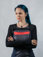 SH3 Q10 Gilet de festival noir