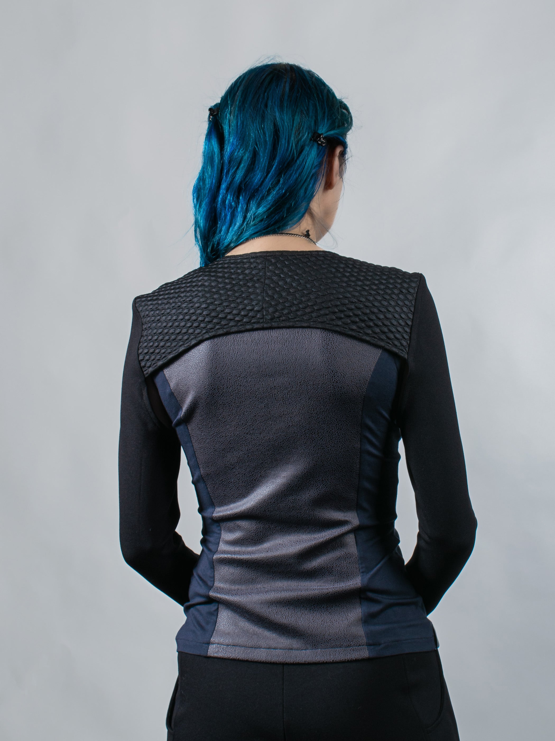 SH3 Q10 Gilet de festival noir