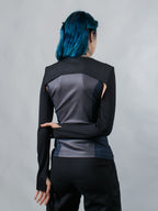 SH3 Q10 Gilet de festival noir