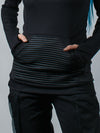 868P Black sci-fi sweater