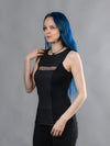 RA2 Q2 Black sleeveless top