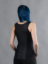 RA2 Q2 Black sleeveless top