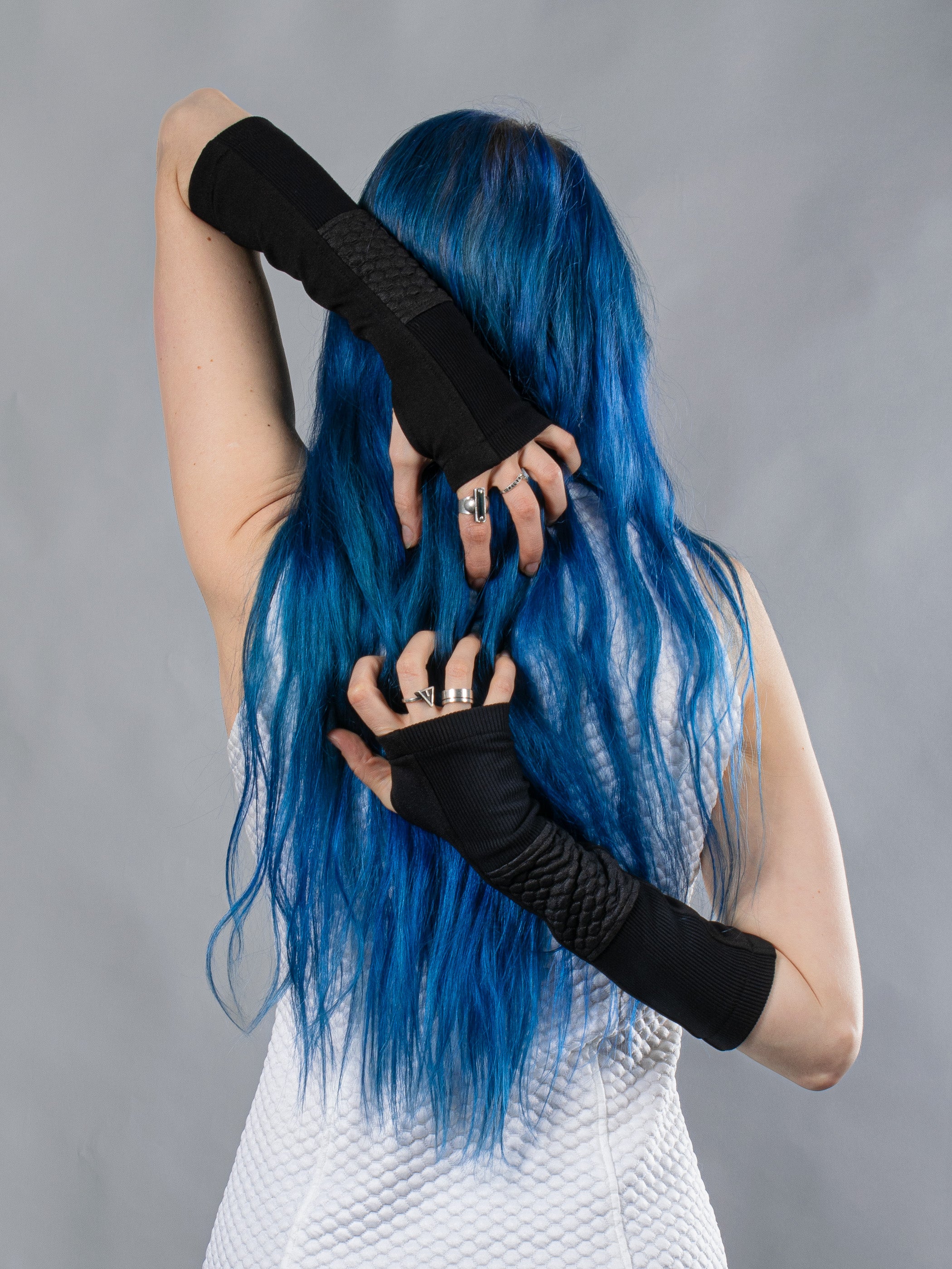 handschuhe h H-ARW Q10 Cyberpunk fingerlose Handschuhe – ZOLNAR