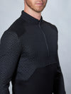 RR Q10 Black and red Sci-Fi pullover