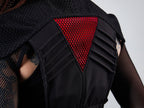 488-L Black cyberpunk vest