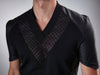 638 Futuristic v-neck shirt