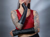 ARPU Goth fingerless gloves - zolnar